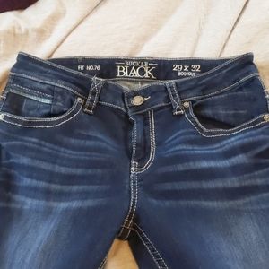 No.76 Buckle Black Jean